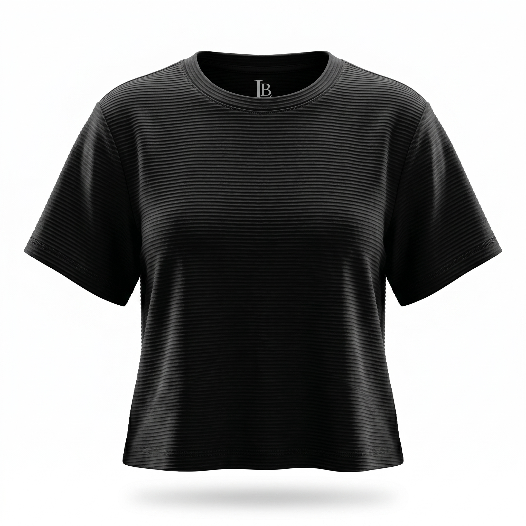 Camiseta Básica Negro — Mujer