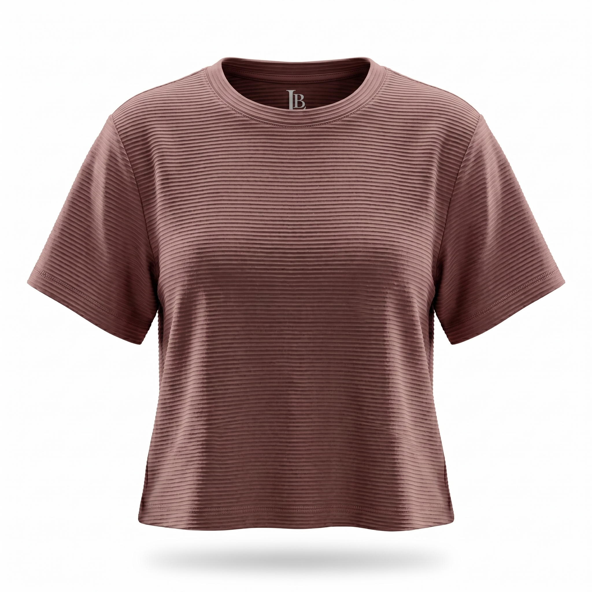 Camiseta Básica Rosa Guayaba — Mujer